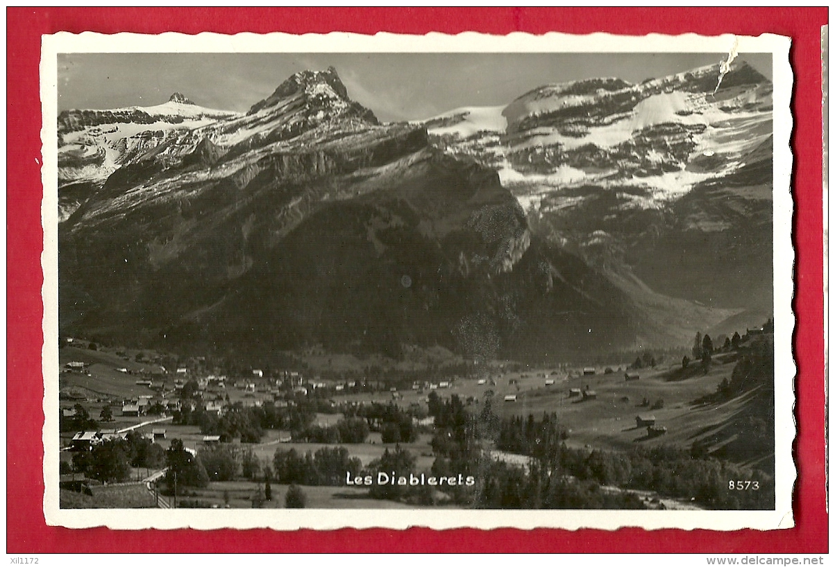 HBV-13  Les Diablerets. Cachet 1940. - Other & Unclassified