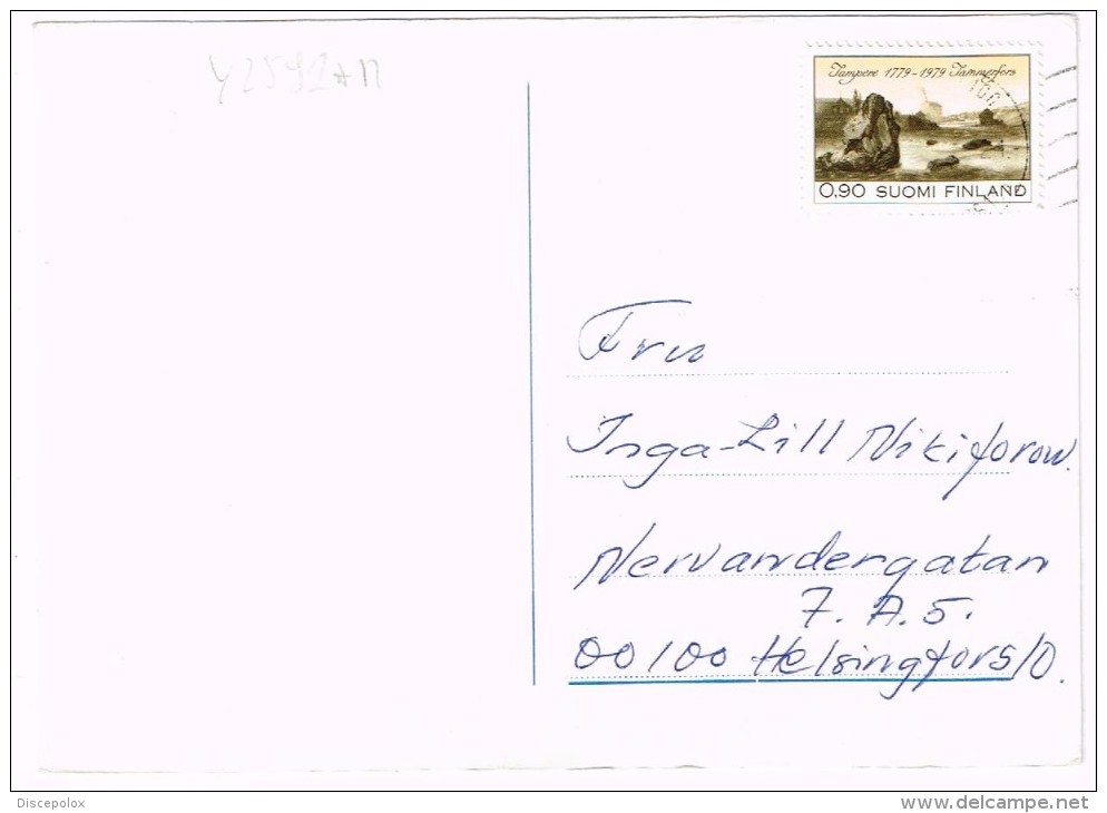 Y2591 Cartolina Commerciale - Helsinki / Viaggiata 1979 - Negozi