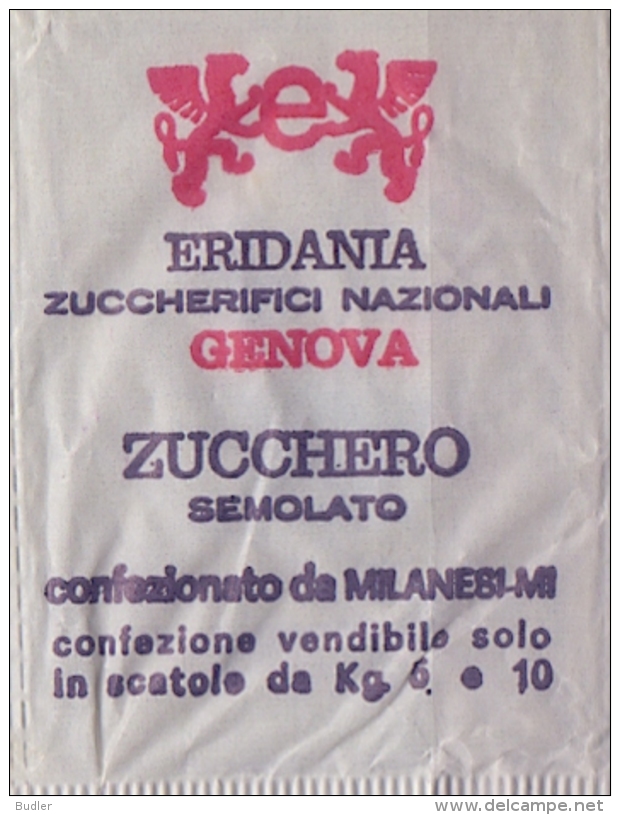 ITALIA : Suikerzakje/Sachet De Sucre/Sugar Package : VLINDER,PAPILLON,BUTTERFLY,  ##Armandia Thaidina – SE-TCHOUEN## - Sucres