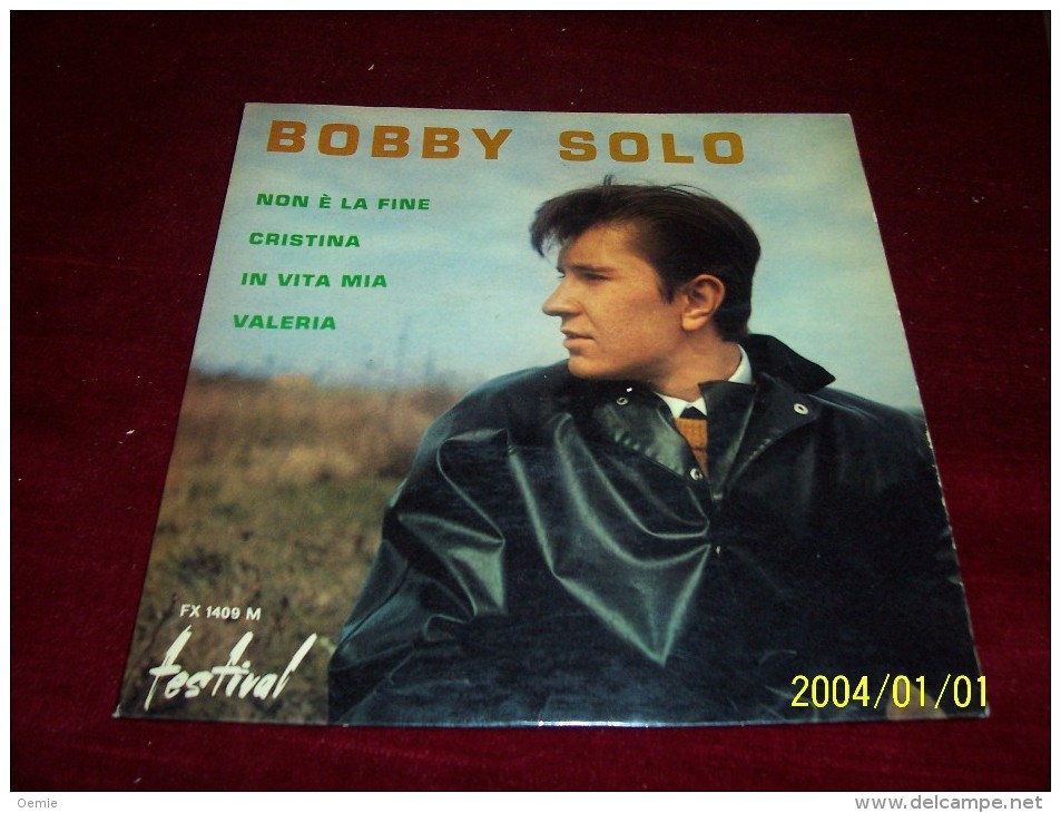 BOBBY  SOLO  °  NON E LA FINE - Other - Italian Music