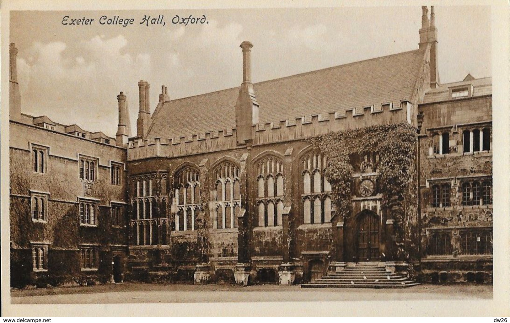 Exeter College Hall, Oxford - Published By The Oxford Times Co. - Carte Non Circulée - Oxford