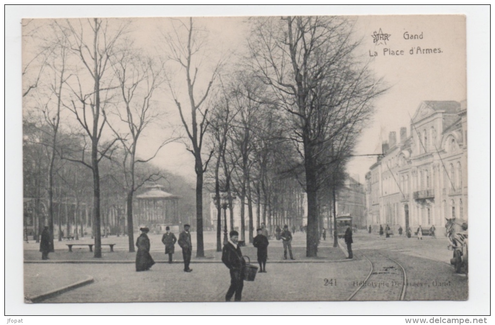 BELGIQUE - Flandre Orientale, GAND La Place D'Armes (voir Descriptif) - Gent