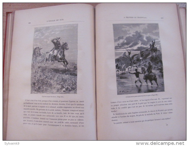 jules verne hetzel voyages extraordinaires l etoile du sud l archipel en feu lenegre rel. 2 elephants