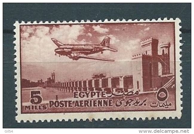 Egypte - Aerien  - Yvert N°55 **    AVA2307 - Aéreo