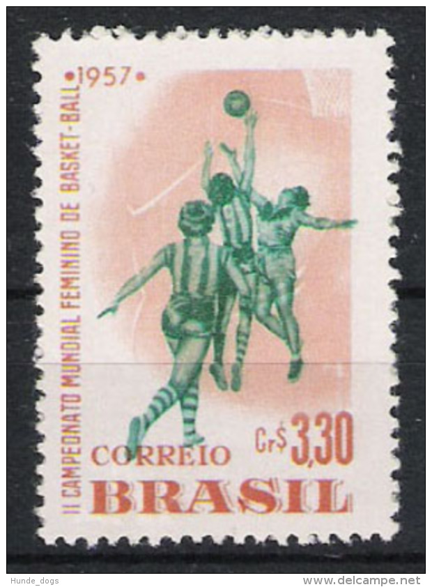 Brasilien Brasilia 1957 Mi# 916 ** MNH Sport Basketball - Basketball