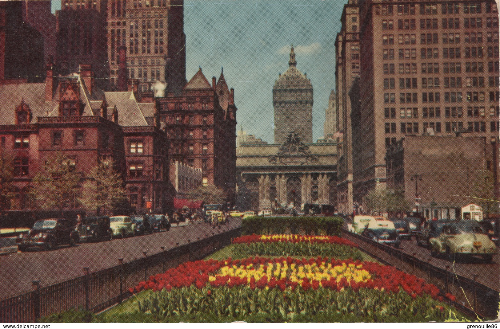 CPA ETATS UNIS NEW YORK Le Nord De Park Avenue - Grand Central Terminal