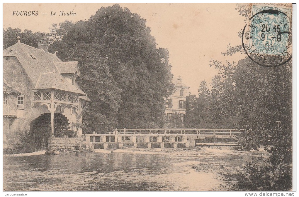 27 - FOURGES - Le Moulin - Fourges