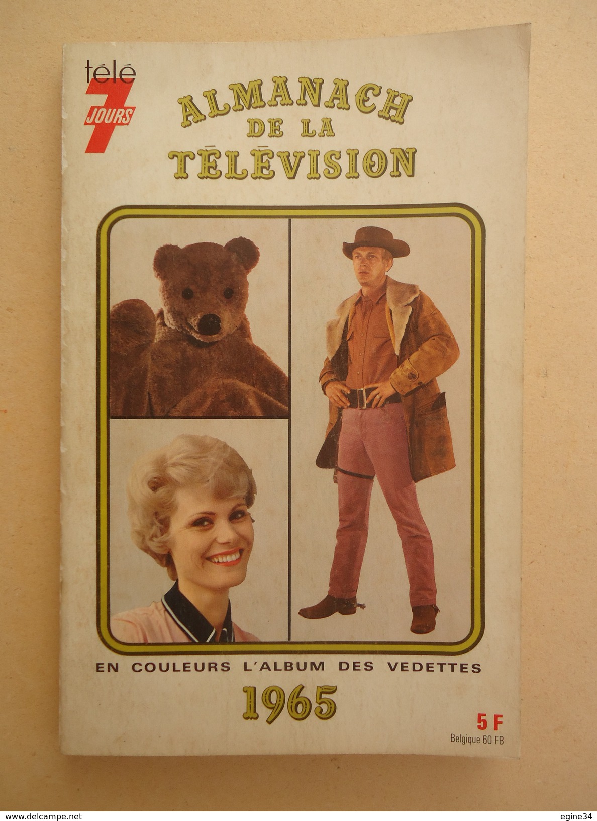 Almanach De La Télévision  -  Télé 7 Jours  - 1965 - En Couleurs L'Album Des Vedettes - Télévision