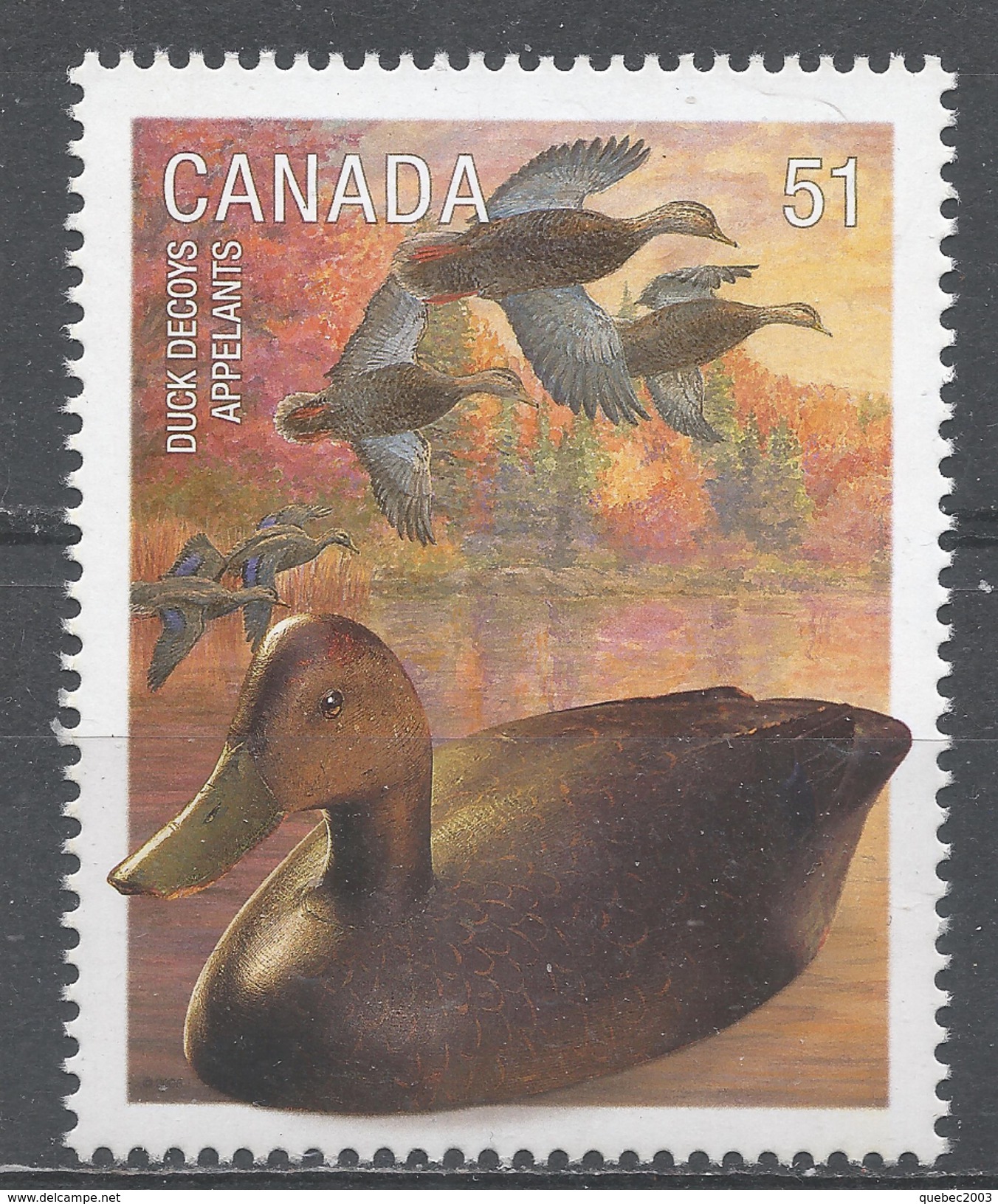 Canada 2006. Scott #2165 (MNH) Ducks And Duck Decoys: American Black Ducks - Neufs