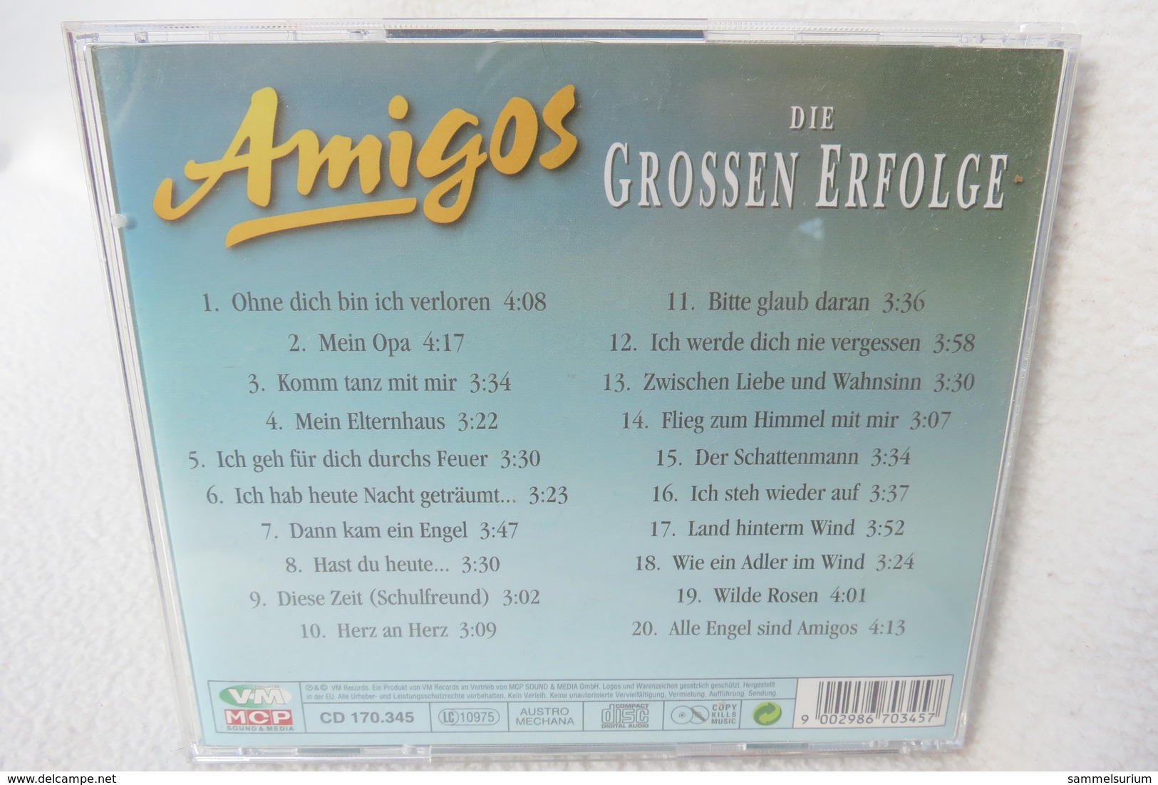 CD "Amigos" Die Grossen Erfolge - Sonstige - Deutsche Musik