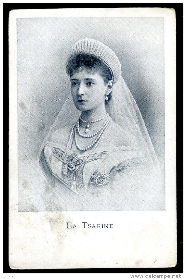 Cpa Russie La Tsarine Alexandra Feodorowna  JIP22bis - Russie