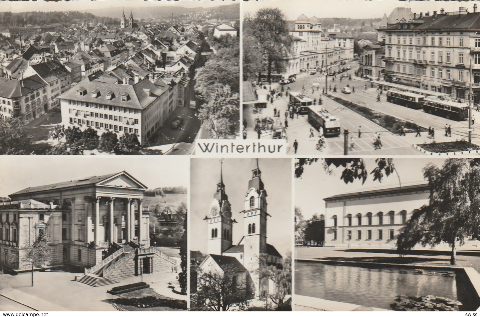 WINTERTHUR   AUTOBUSSEN  TROLLYBUSSEN - Winterthur