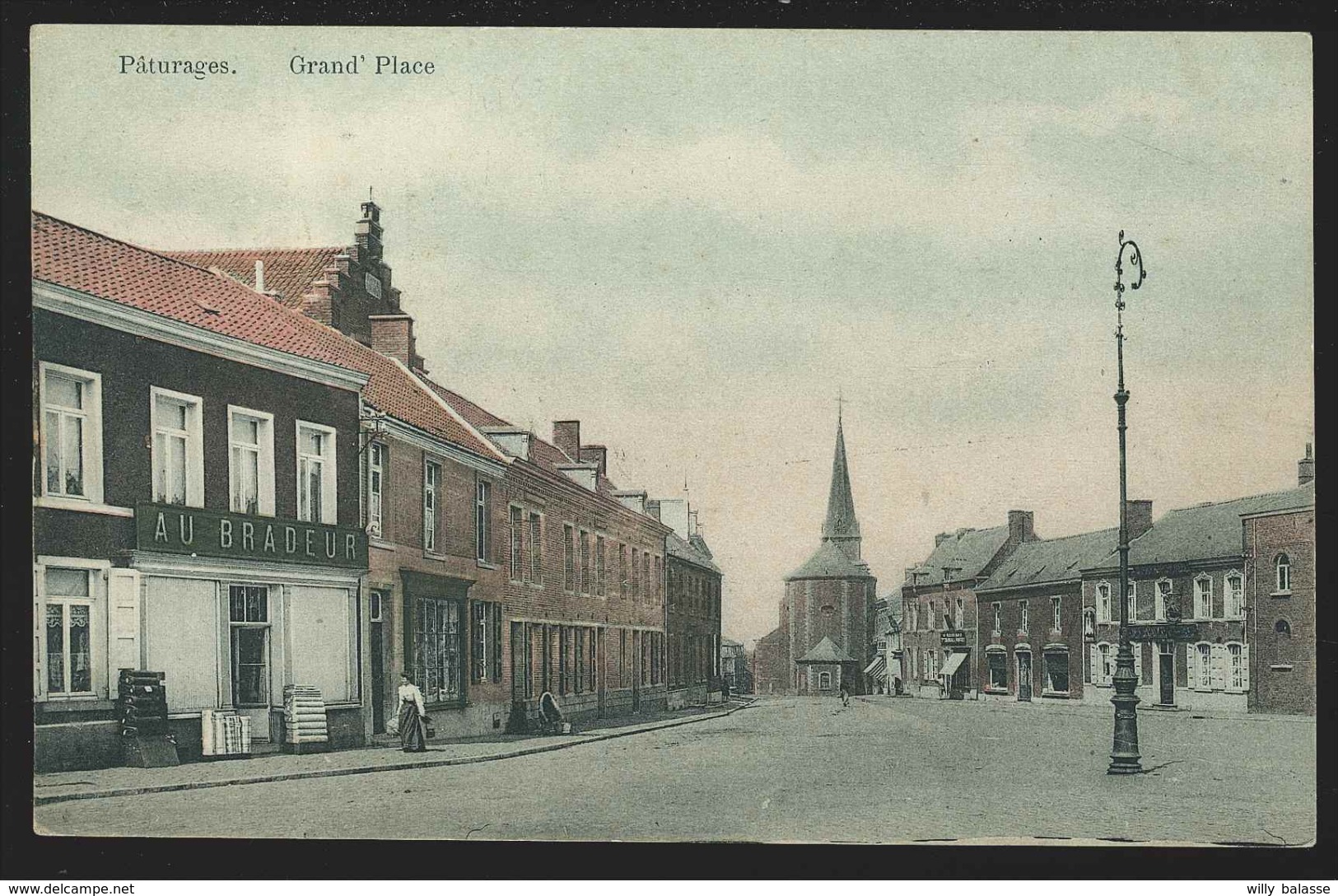 +++ CPA - PATURAGES - Grand'Place   // - Colfontaine