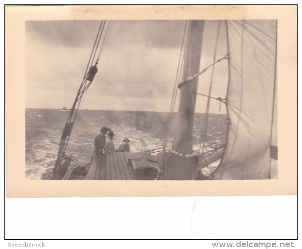 25930 Lot 9 Photos Belgique Anvers Antwerpen ? -bateau Yatch Regate Marin Femme Couple Voilier - Année 40-50 - Bateaux