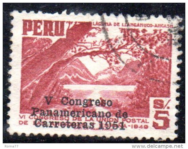 T872 - PERU '  , Yvert N. 424  Usato - Peru