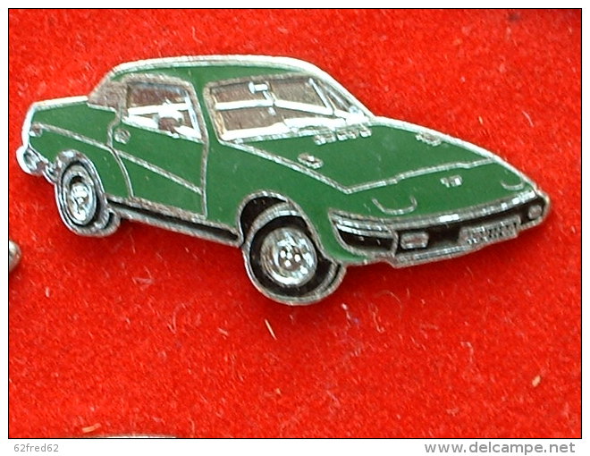 PIN´S TRIUMPH TR7 - VERTE  - EMAIL - Andere & Zonder Classificatie