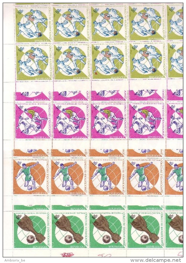 629-632 En Feuilles De 30 Timbres - Nuevas/fijasellos