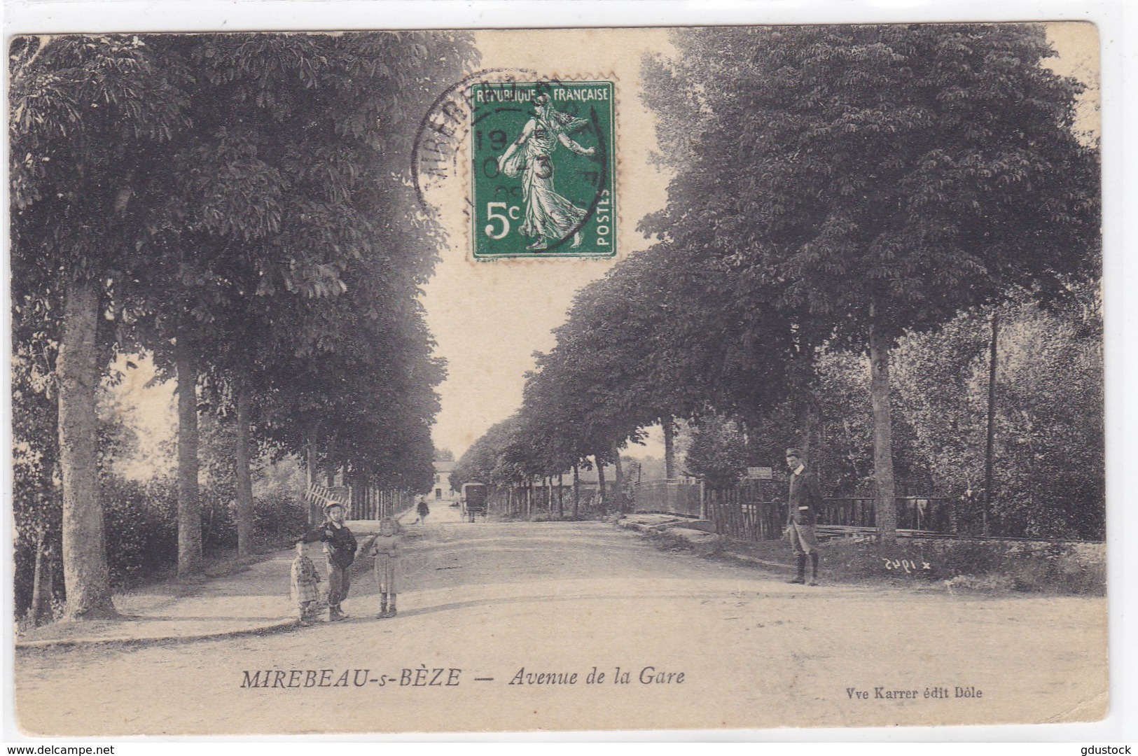 Côte-d'Or - Mirebeau-sur-Bèze - Avenue De La Gare - Mirebeau