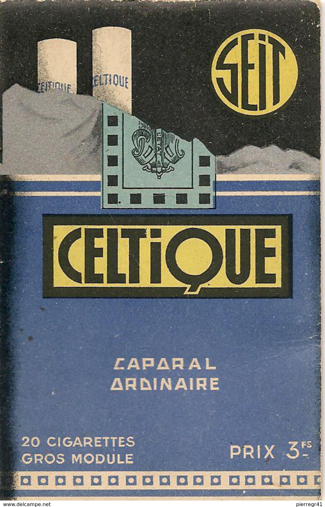 Vers 1930-CARNET De NOTES Détachable-PUB -SEIT -TABAC CELTIQUE-Ft 7x11Cm-TBE-RARE - Autres & Non Classés