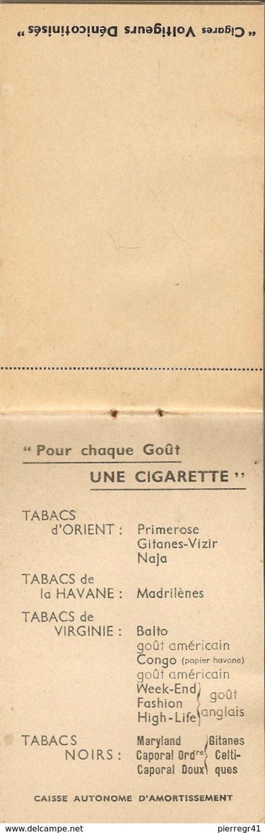 Vers 1930-CARNET De NOTES Détachable-PUB -SEIT -TABAC CELTIQUE-Ft 7x11Cm-TBE-RARE - Other & Unclassified