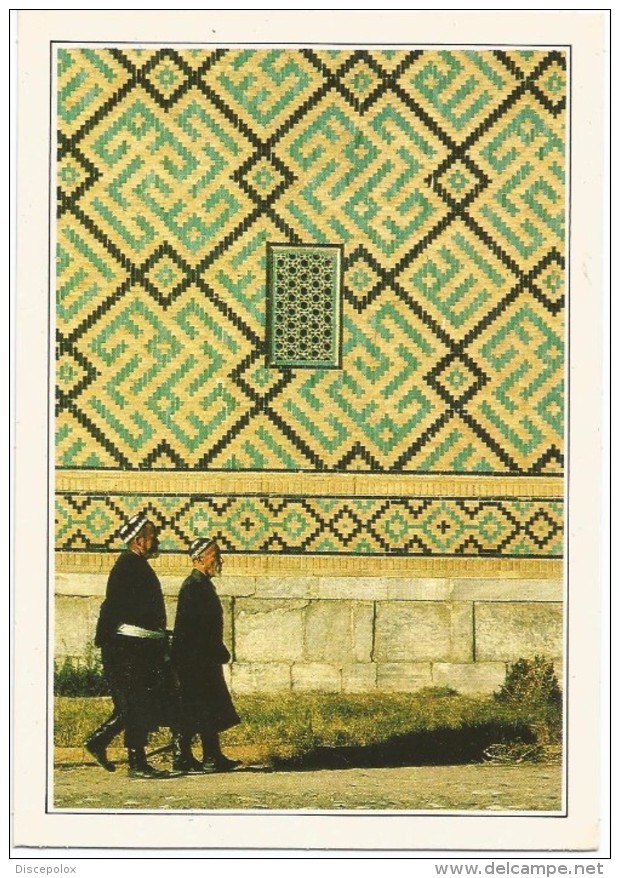 R3021 Uzbekistan - Samarcanda - La Madrasa - Cartolina Con Legenda Descrittiva - Edizioni De Agostini - Asia