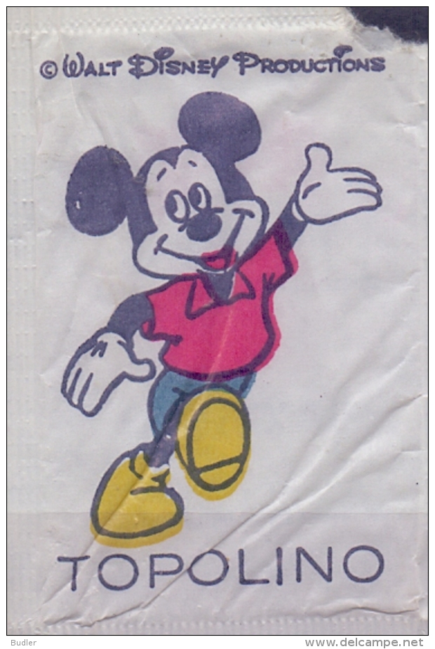 ITALIA : Suikerzakje/Sachet De Sucre/Sugar Package :  ## Walt Disney Productions : TOPOLINO ## - Sucres