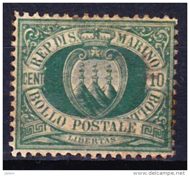 SAINT-MARIN 1892-94 YT N° 12, 14, 16 Et 17  * - Neufs