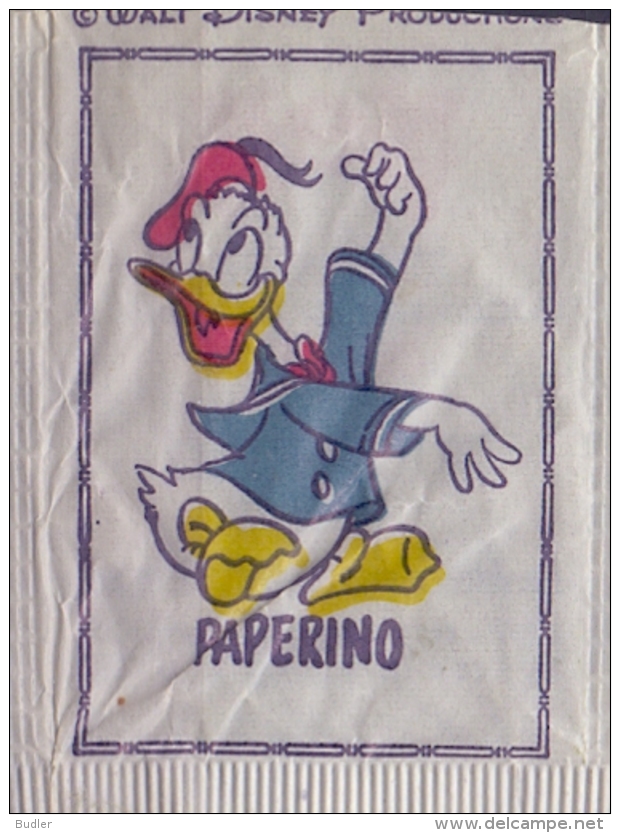 ITALIA : Suikerzakje/Sachet De Sucre/Sugar Package :  ## Walt Disney Productions : PAPERINO ## - Suiker