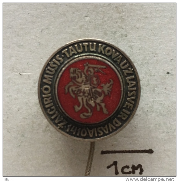Badge (Pin) ZN003215 - Battle Of Grunwald 1410 - Militari