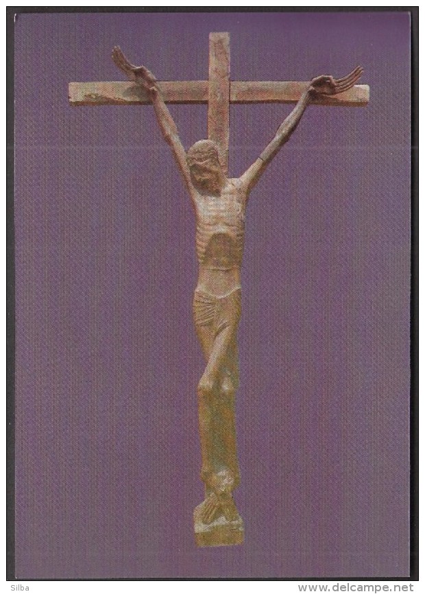 Yugoslavia  Zagreb 1983 / Ivan Mestrovic / Art / Sculptures / The Crucifix (1916) / Mestrovic Gallery Split - Crikvine - Sculptures