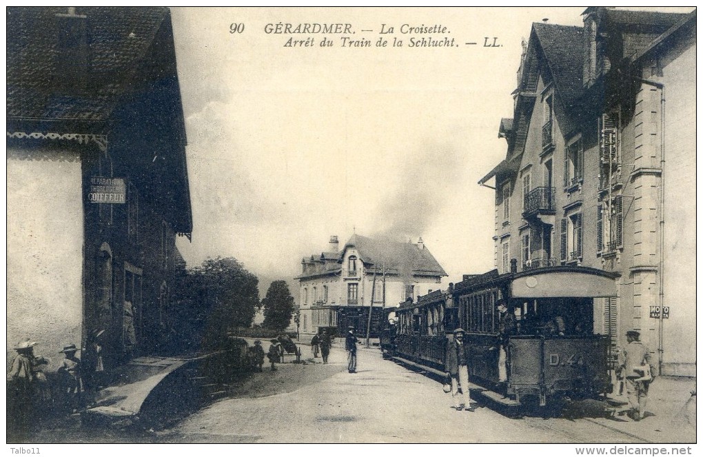 Gerardmer - La Croisette - Arrêt Du Train De La Schlucht - Gerardmer