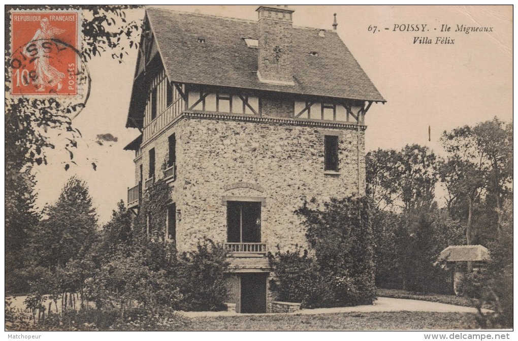 POISSY - ILE MIGNEAUX - VILLA FELIX - Poissy