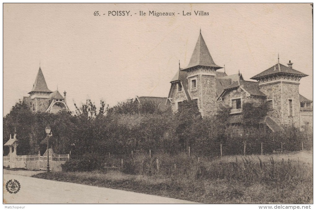 POISSY -78- ILE DE MIGNEAUX LES VILLAS - Poissy