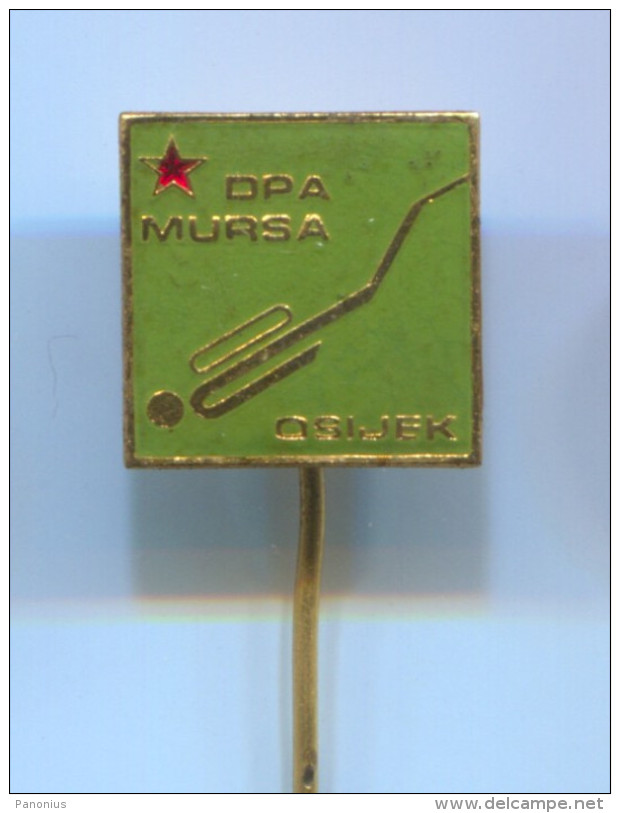 DIVING, Diver, Underwater Activities - Club MURSA, Croatia, Vintage Pin Badge, Abzeichen, Enamel - Duiken