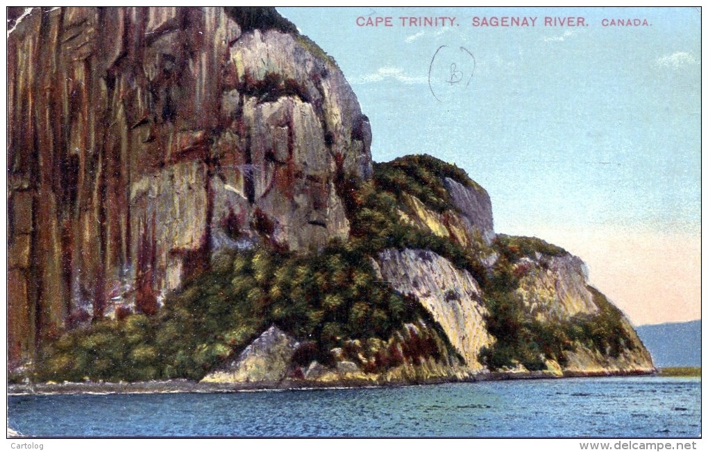 Cape Trinity. Sagenay River. Canada - Saguenay