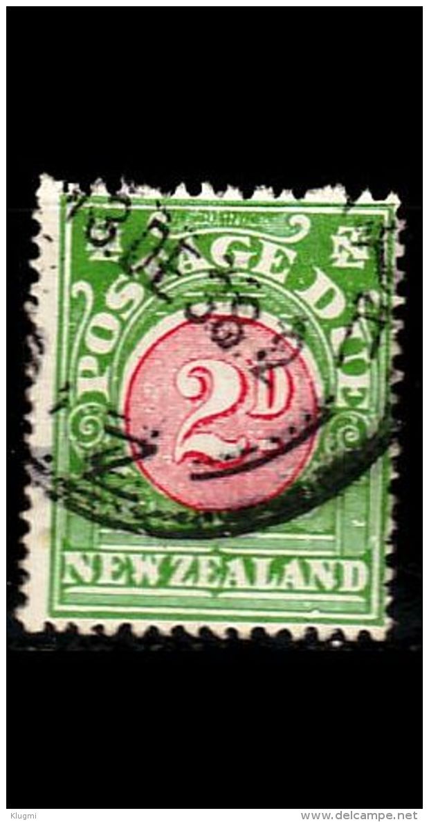 NEUSEELAND NEW ZEALAND [Porto] MiNr 0024 C ( O/used ) - Segnatasse