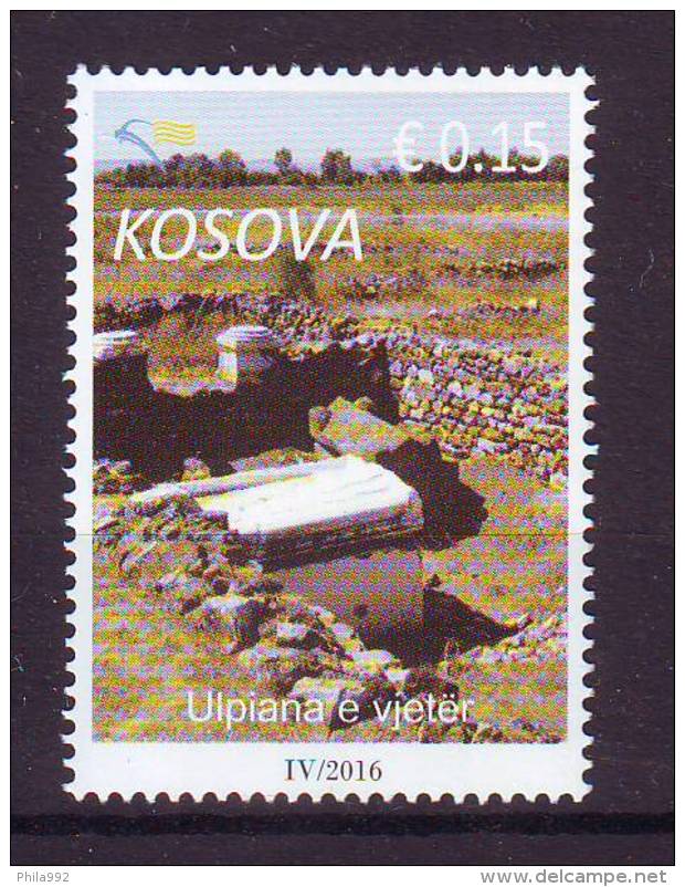 Kosovo 2016 Y Archaeological Ruins Remains MNH - Kosovo