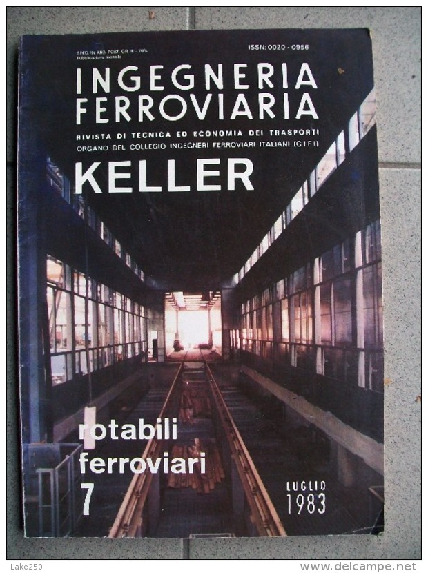 INGEGNERIA FERROVIARIA   LUGLIO 1983 - Moteurs