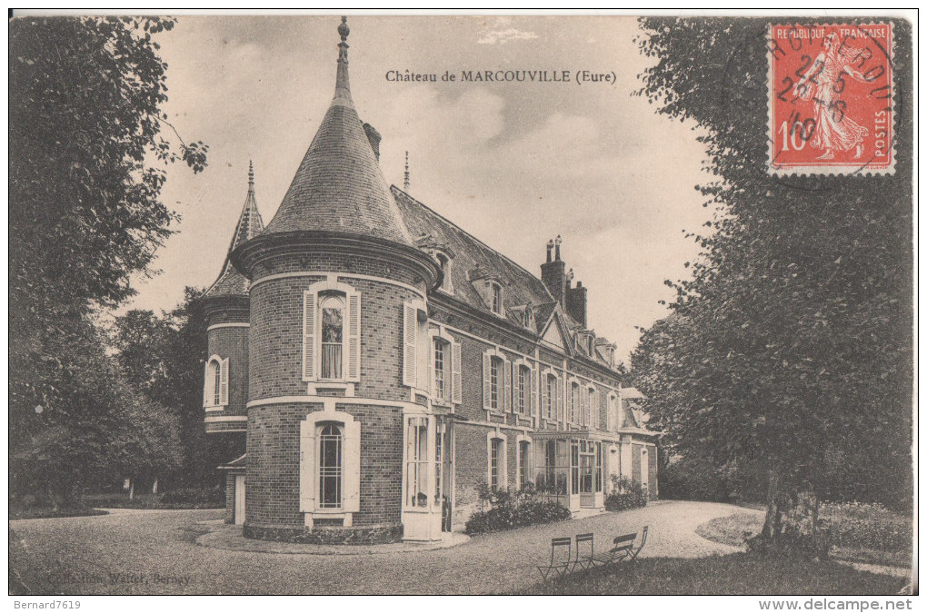 27 Marcouville Chateau  Par Bourgtheroulde - Marcilly-sur-Eure