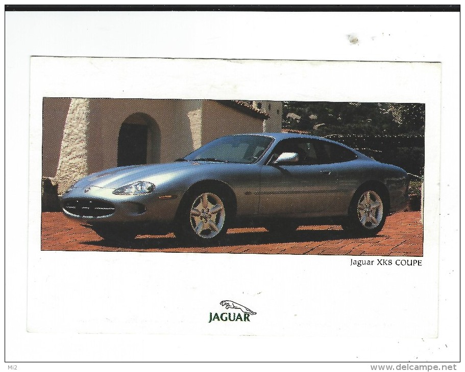 CPM  Automobile Jaguar XK8 Coupé Agence Dahan Concours élégance 1998 Série Limitée Neuve - Toerisme