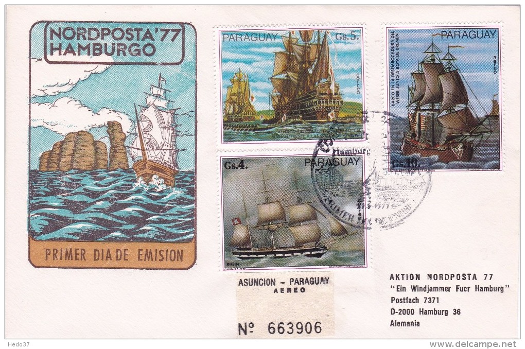 Paraguay - Lettre - Paraguay