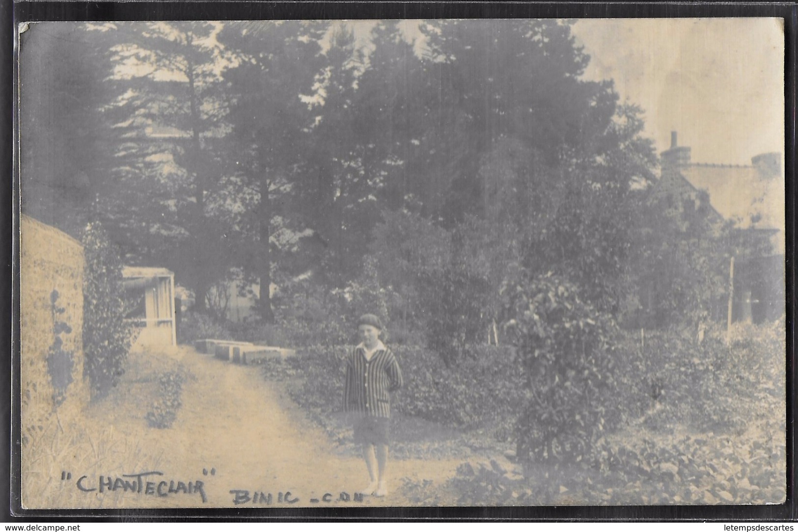 CARTE PHOTO 22 - Binic, Chanteclair - Jeune Garçon - Binic