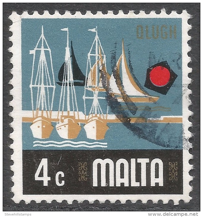 Malta. 1973 Definitives. 4c Used. SG 494 - Malta