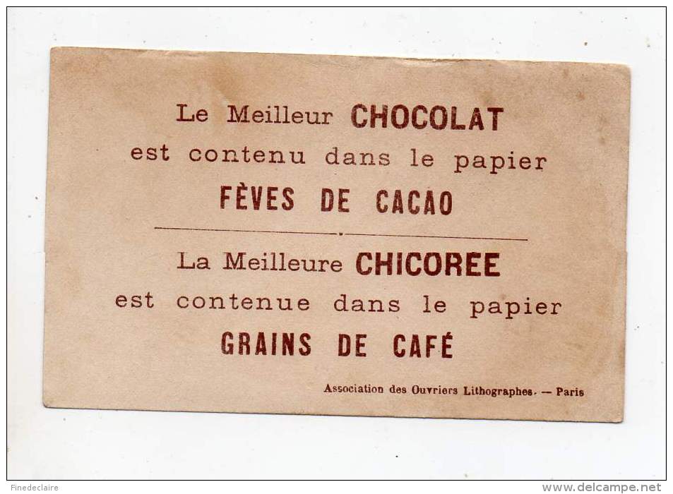 Chromo - Chocolat Duroyon &amp; Ramette - Sur La Plage - Duroyon & Ramette