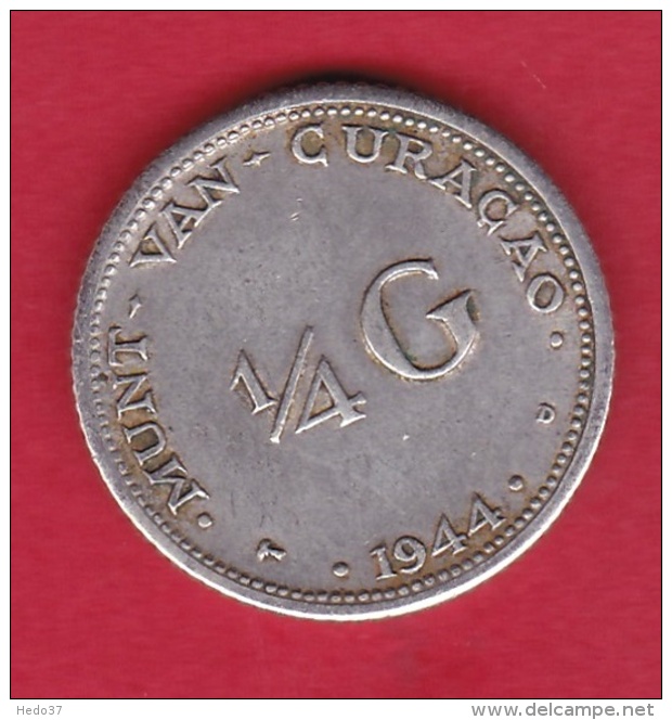 Curaçao - 1/4 Gulden 1944 - Curaçao