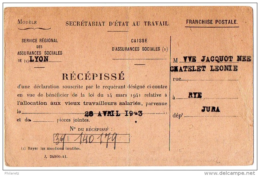 Guerre 1939/45 : Ensemble d´environ 60 documents divers à étudier sérieusement