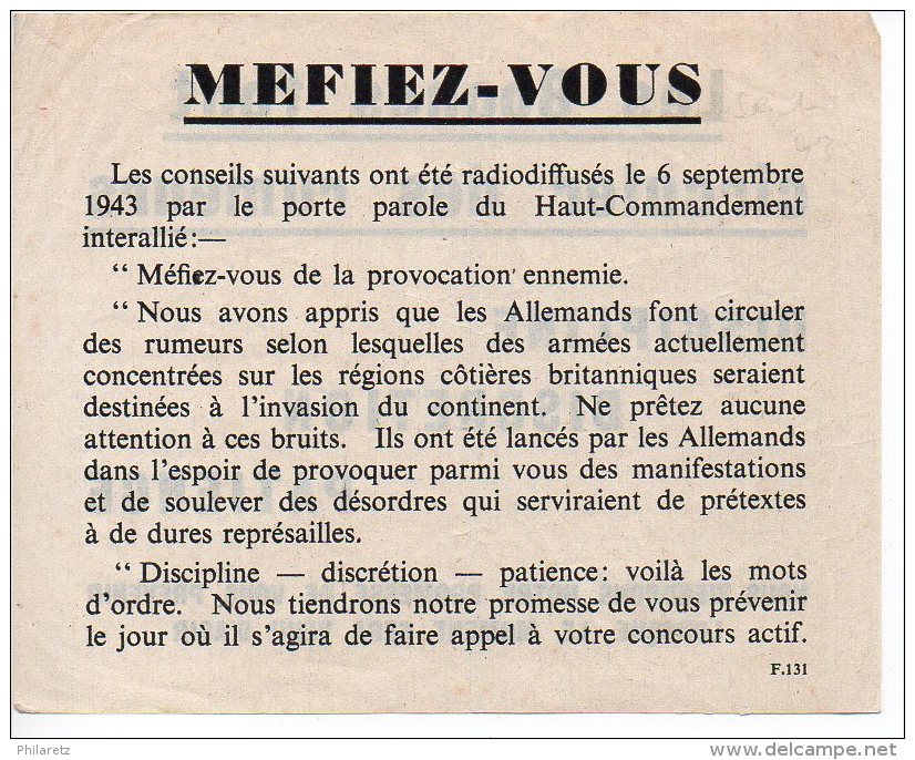 Guerre 1939/45 : Ensemble d´environ 60 documents divers à étudier sérieusement