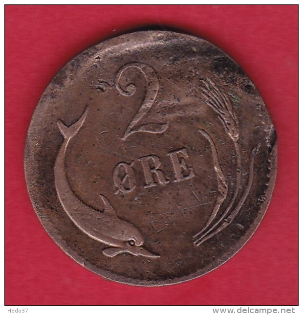 Danemark - 2 öre 1875 - Danemark