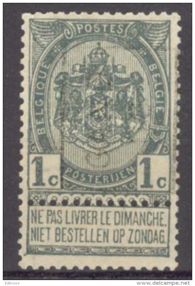 België/Belgique  Preo  N°769 A  Gand 1906. - Roulettes 1900-09