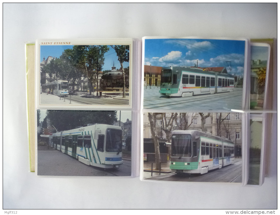 TRAMWAY de SAINT ETIENNE : LOT de 163 CPM - Détails sur les scans